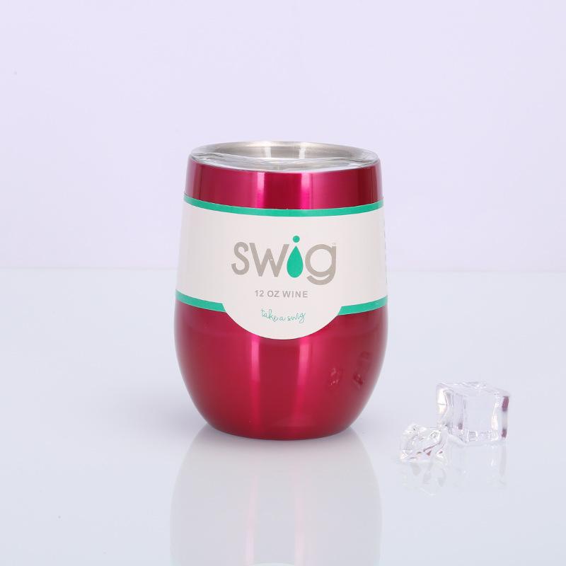 Swig eggshell cup 12oz stainless steel wine mug - Alexecom.com