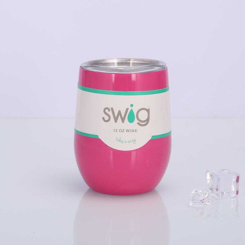 Swig eggshell cup 12oz stainless steel wine mug - Alexecom.com