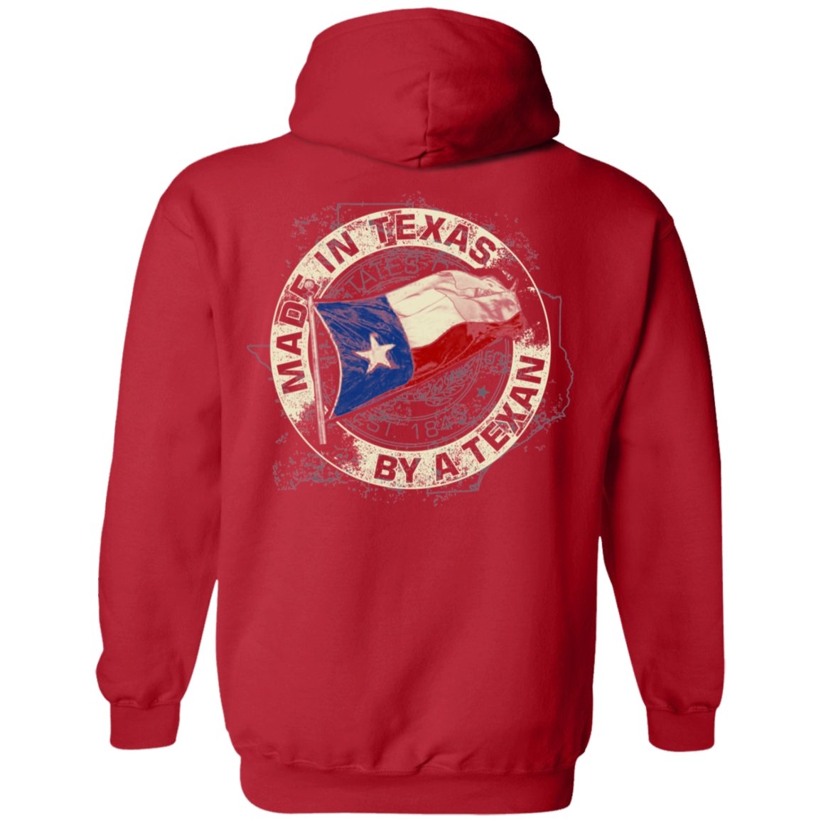 Texas Desogm Pullover Hoodie - Alexecom.com