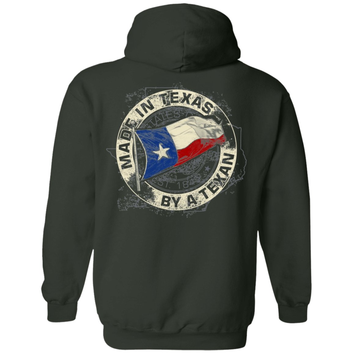 Texas Desogm Pullover Hoodie - Alexecom.com