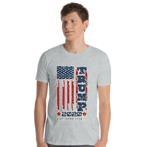 Image of Trump 2020 Flag T-Shirt - Alexecom.com