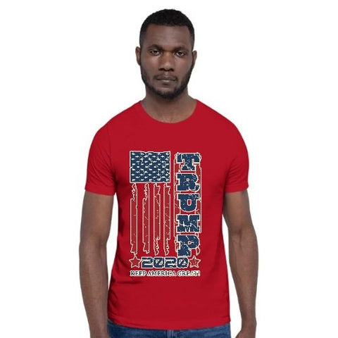 Image of Trump 2020 Flag T-Shirt - Alexecom.com