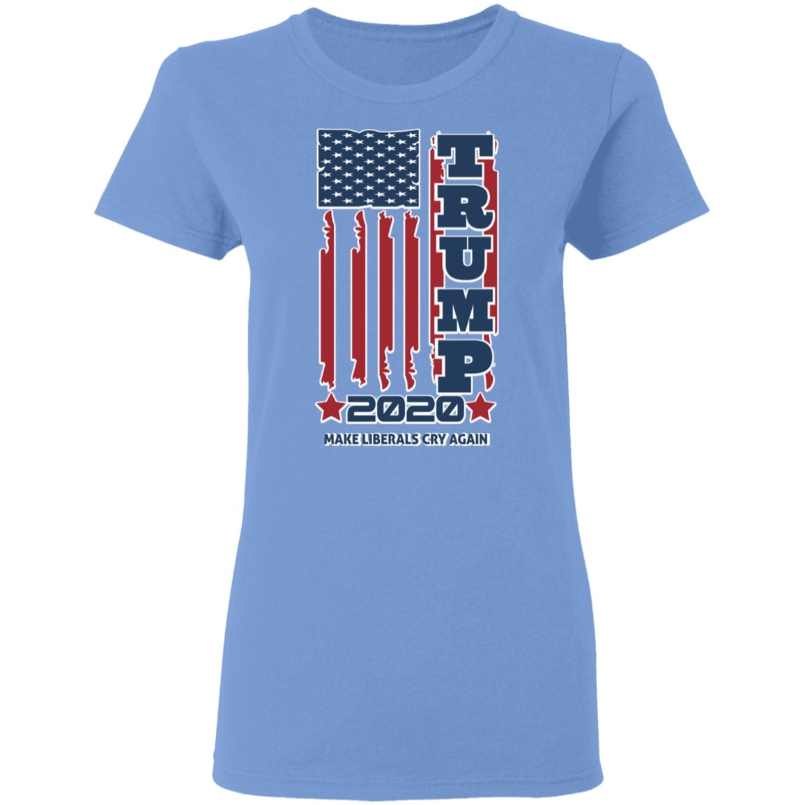 Trump 2020 Shadow Design Edition Ladies' T-Shirt - Alexecom.com