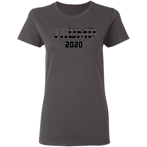 Image of Trump 2020 Shadow Design Edition Ladies' T-Shirt - Alexecom.com