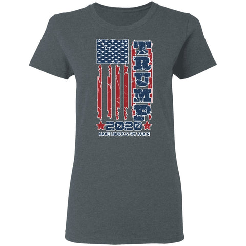 Image of Trump 2020 Shadow Design Edition Ladies' T-Shirt - Alexecom.com