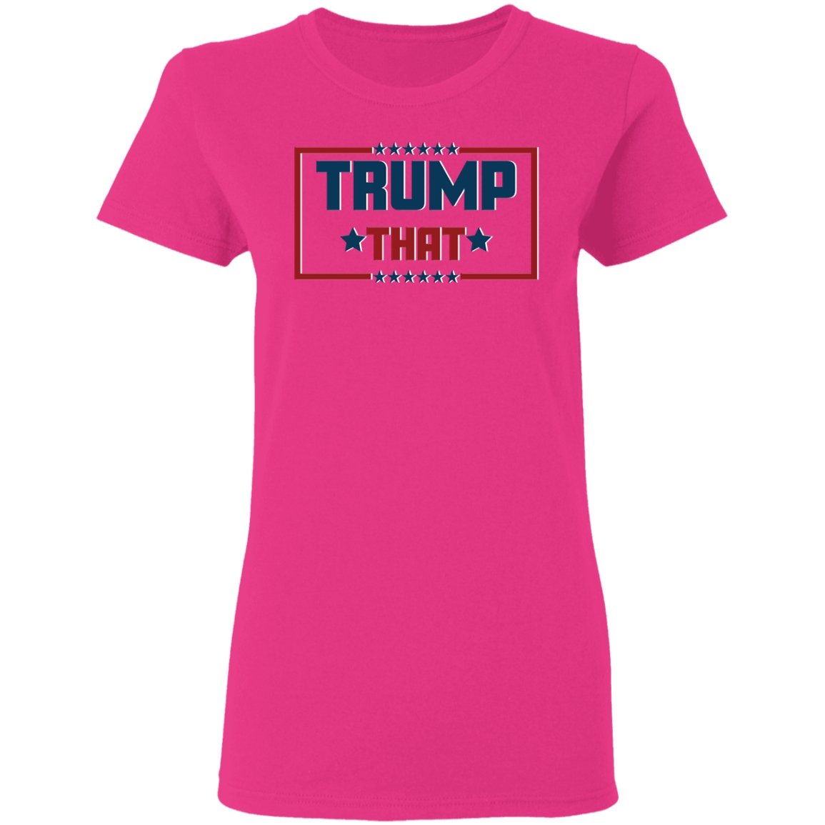 Trump 2020 Shadow Design Edition Ladies' T-Shirt - Alexecom.com