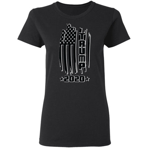 Image of Trump 2020 Shadow Design Edition Ladies' T-Shirt - Alexecom.com