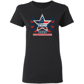 Trump 2020 Shadow Design Edition Ladies' T-Shirt
