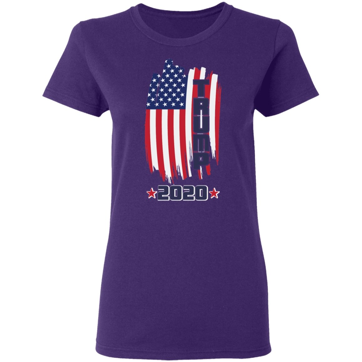 Trump 2020 Shadow Design Edition Ladies' T-Shirt - Alexecom.com