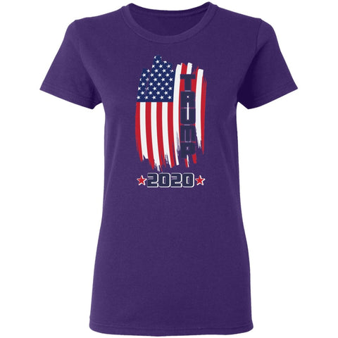 Image of Trump 2020 Shadow Design Edition Ladies' T-Shirt - Alexecom.com