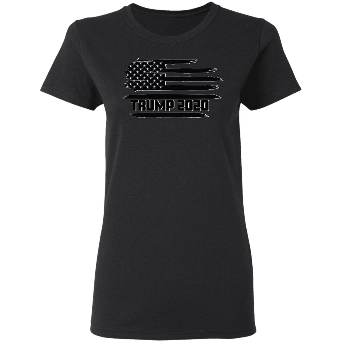 Trump 2020 Shadow Design Edition Ladies' T-Shirt - Alexecom.com