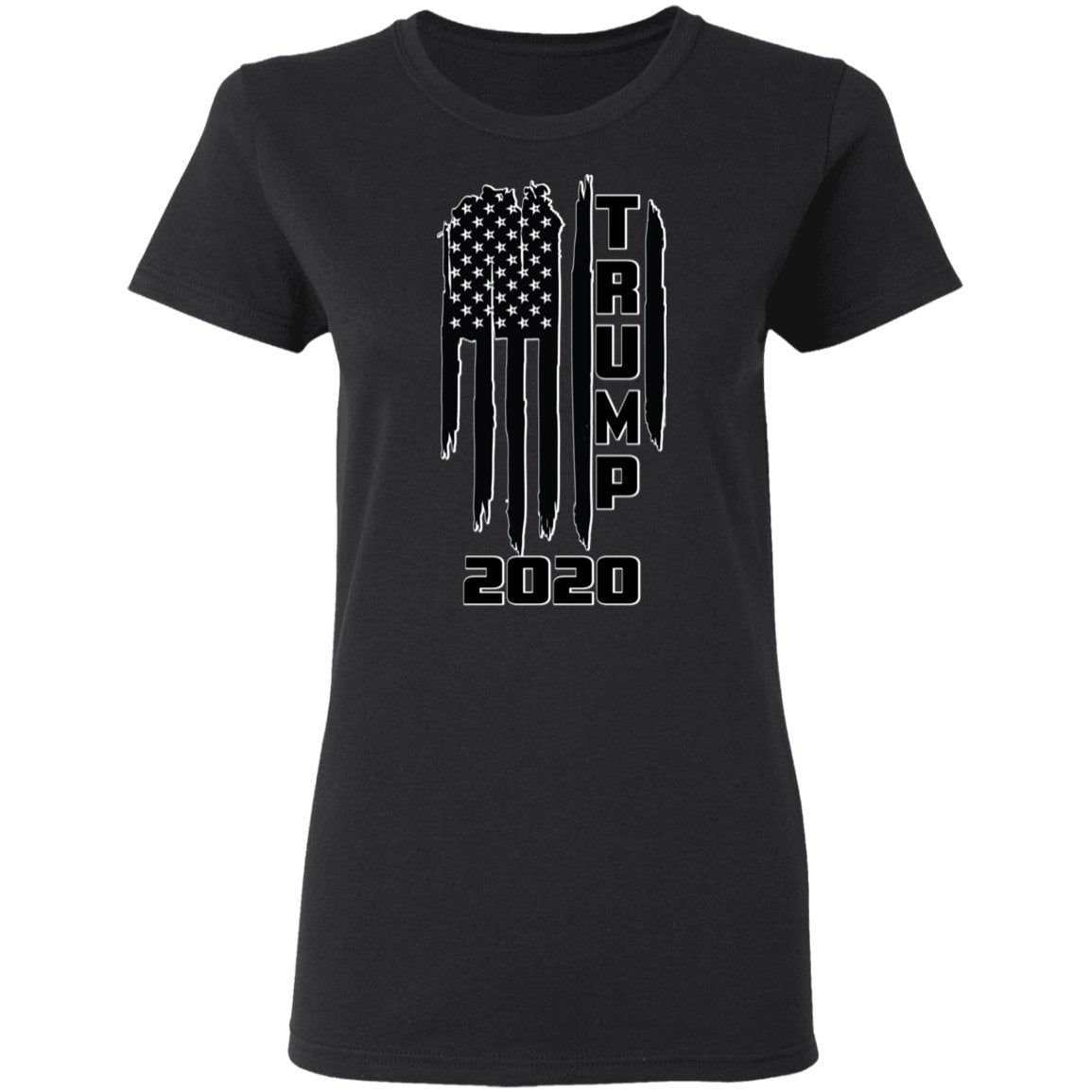 Trump 2020 Shadow Design Edition Ladies' T-Shirt - Alexecom.com