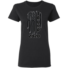 Trump 2020 Shadow Design Edition Ladies' T-Shirt