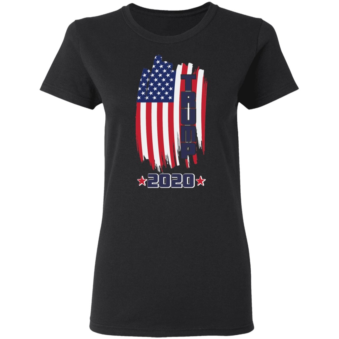 Trump 2020 Shadow Design Edition Ladies' T-Shirt - Alexecom.com
