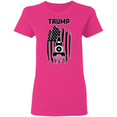 Image of Trump 2020 Shadow Design Edition Ladies' T-Shirt - Alexecom.com