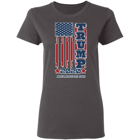 Image of Trump 2020 Shadow Design Edition Ladies' T-Shirt - Alexecom.com