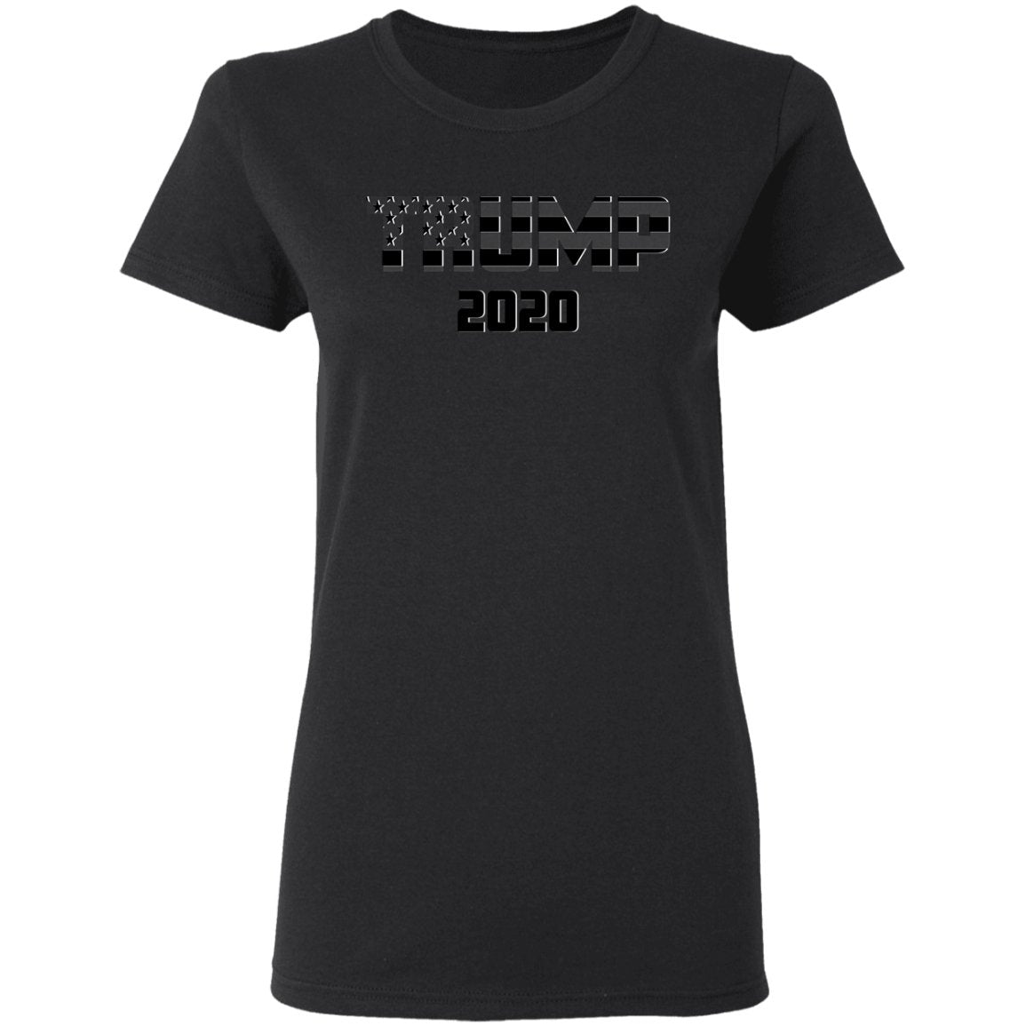 Trump 2020 Shadow Design Edition Ladies' T-Shirt - Alexecom.com