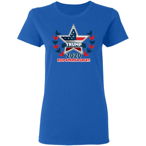 Image of Trump 2020 Shadow Design Edition Ladies' T-Shirt - Alexecom.com