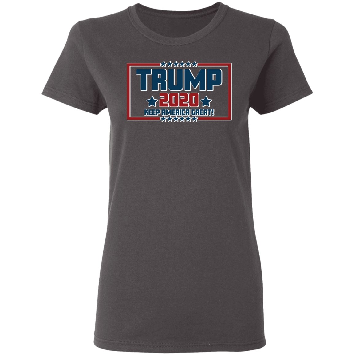 Trump 2020 Shadow Design Edition Ladies' T-Shirt - Alexecom.com