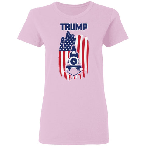 Image of Trump 2020 Shadow Design Edition Ladies' T-Shirt - Alexecom.com