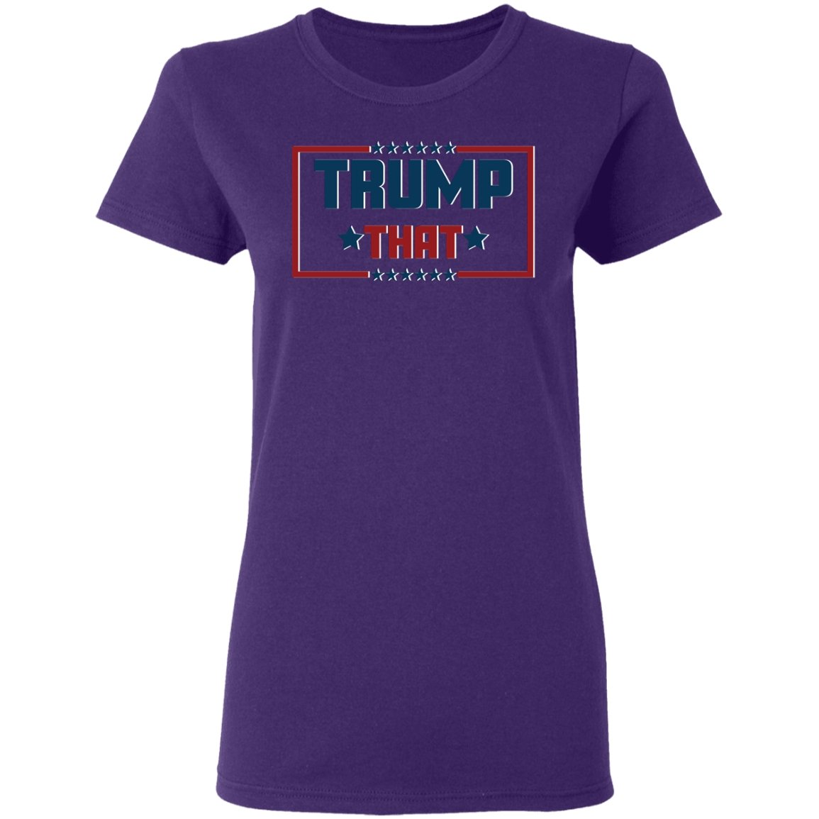Trump 2020 Shadow Design Edition Ladies' T-Shirt - Alexecom.com