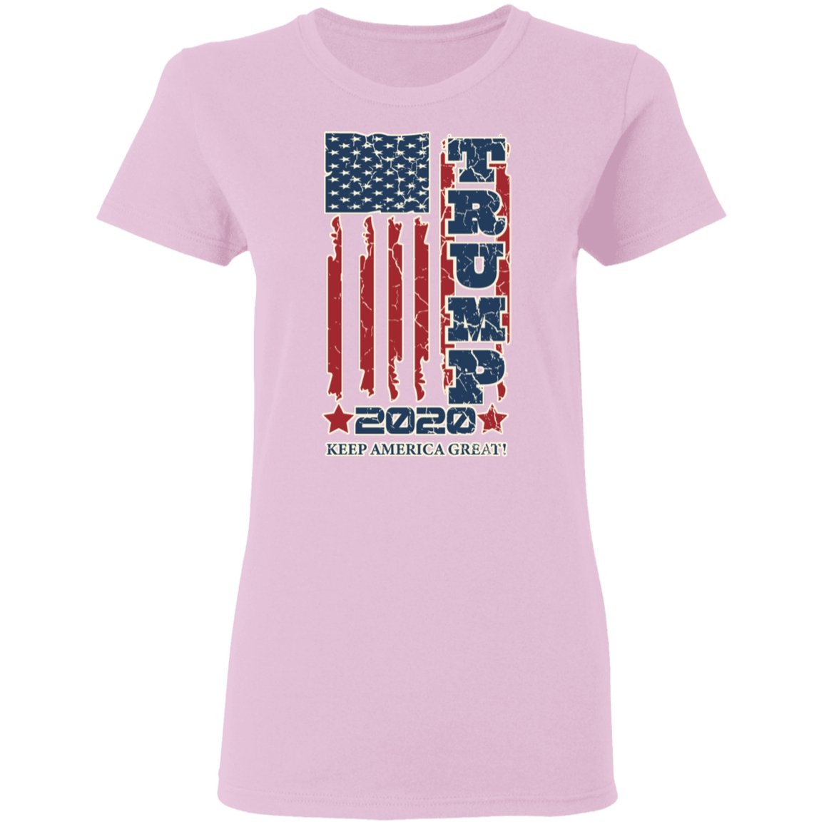 Trump 2020 Shadow Design Edition Ladies' T-Shirt - Alexecom.com