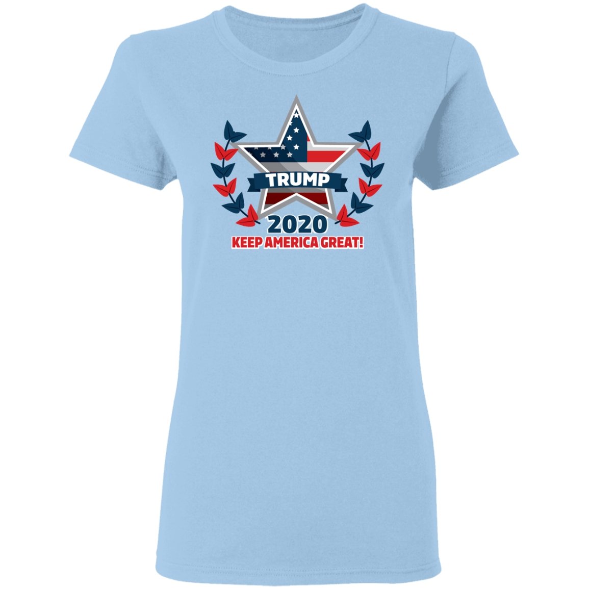Trump 2020 Shadow Design Edition Ladies' T-Shirt - Alexecom.com