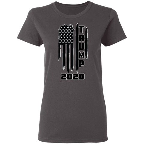 Image of Trump 2020 Shadow Design Edition Ladies' T-Shirt - Alexecom.com