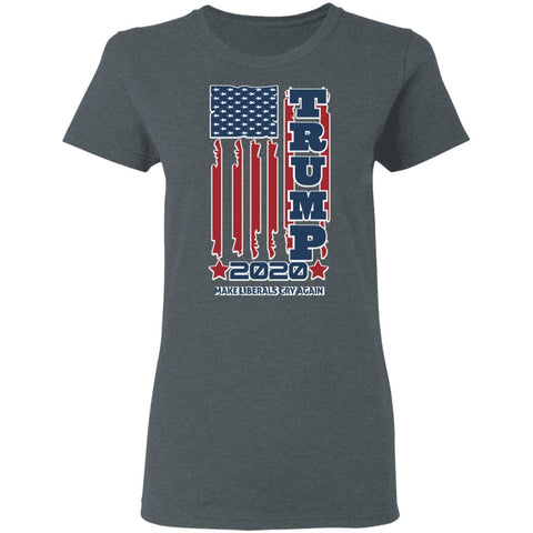 Image of Trump 2020 Shadow Design Edition Ladies' T-Shirt - Alexecom.com
