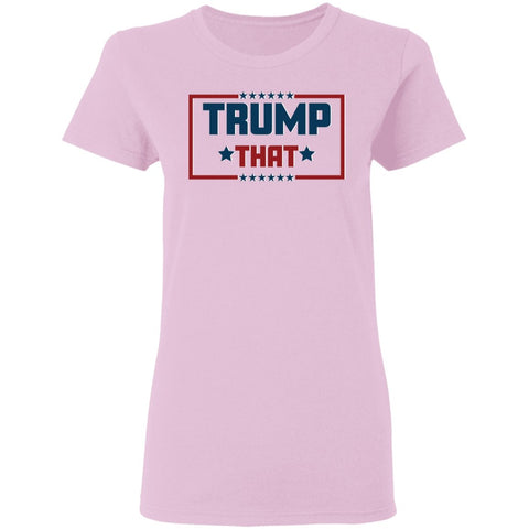 Image of Trump 2020 Shadow Design Edition Ladies' T-Shirt - Alexecom.com