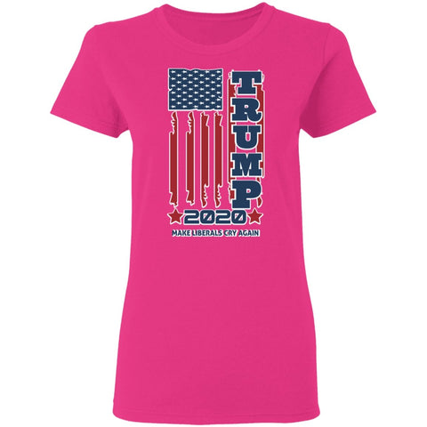 Image of Trump 2020 Shadow Design Edition Ladies' T-Shirt - Alexecom.com