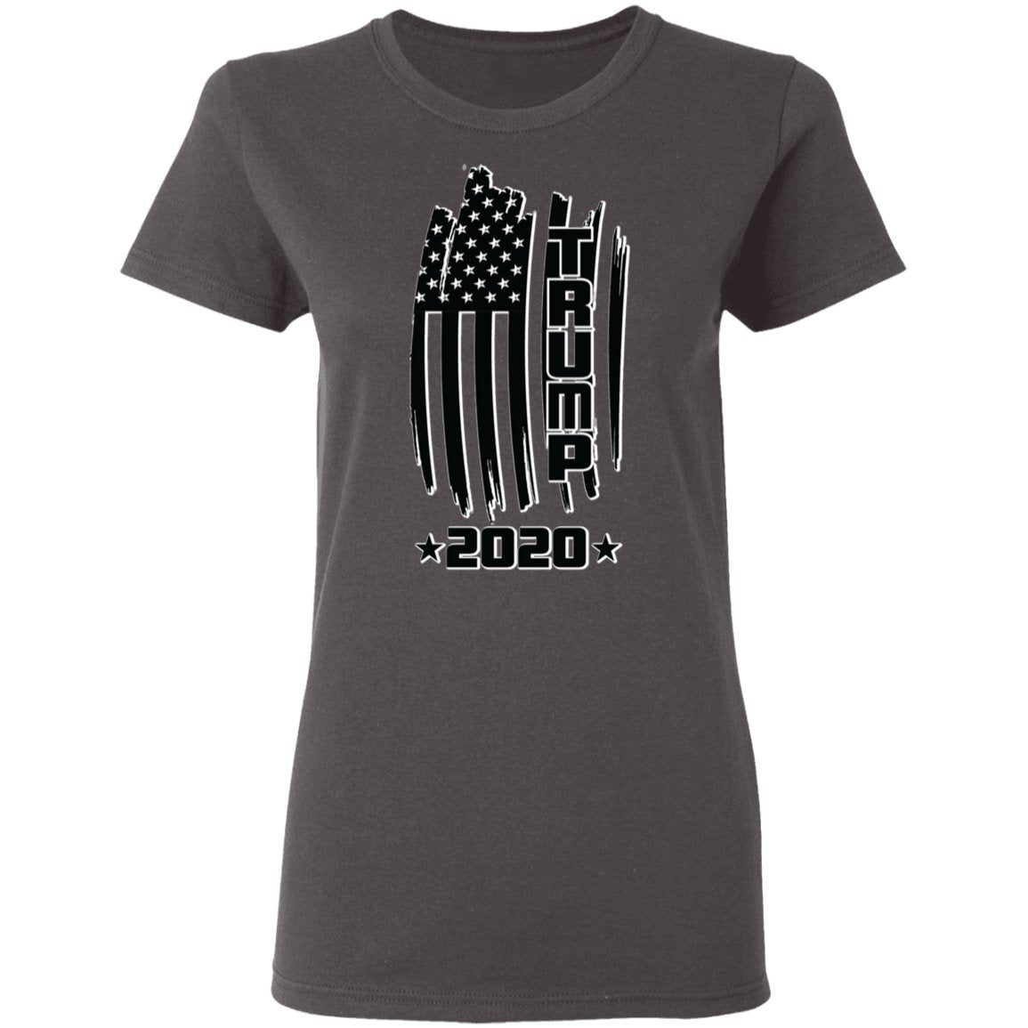 Trump 2020 Shadow Design Edition Ladies' T-Shirt - Alexecom.com