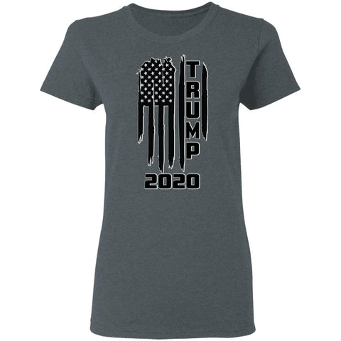 Image of Trump 2020 Shadow Design Edition Ladies' T-Shirt - Alexecom.com
