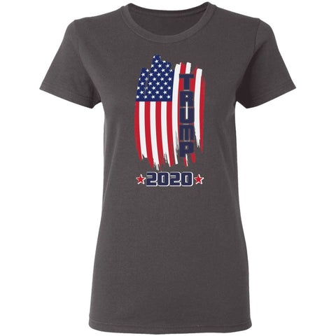 Image of Trump 2020 Shadow Design Edition Ladies' T-Shirt - Alexecom.com