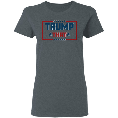 Image of Trump 2020 Shadow Design Edition Ladies' T-Shirt - Alexecom.com