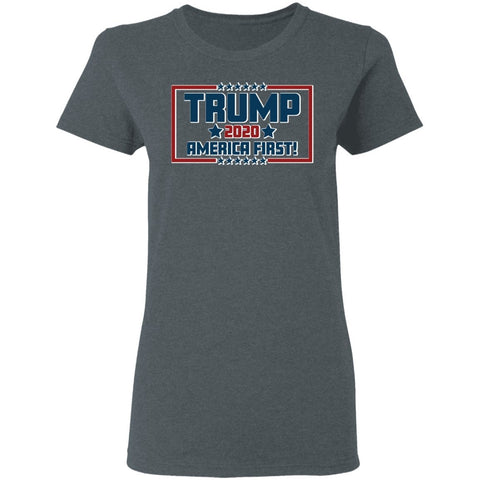Image of Trump 2020 Shadow Design Edition Ladies' T-Shirt - Alexecom.com