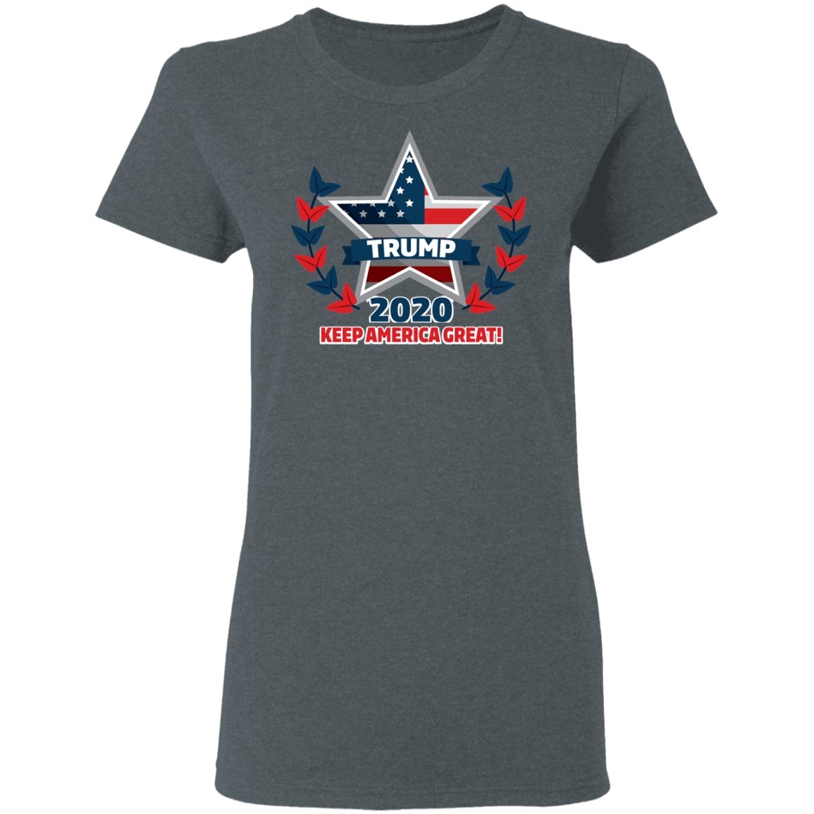 Trump 2020 Shadow Design Edition Ladies' T-Shirt - Alexecom.com
