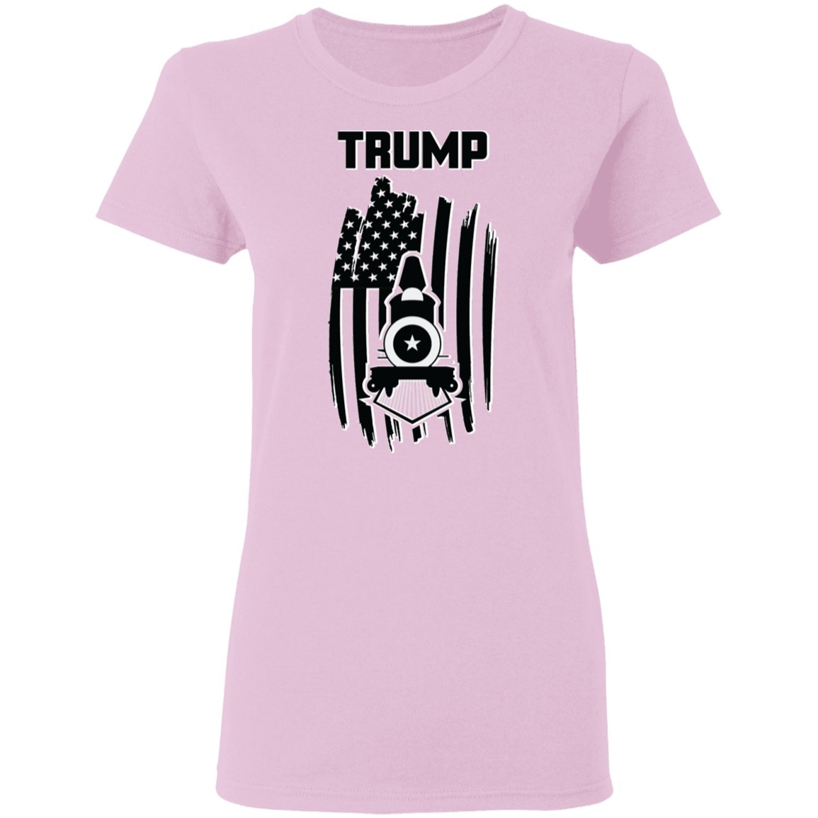 Trump 2020 Shadow Design Edition Ladies' T-Shirt - Alexecom.com
