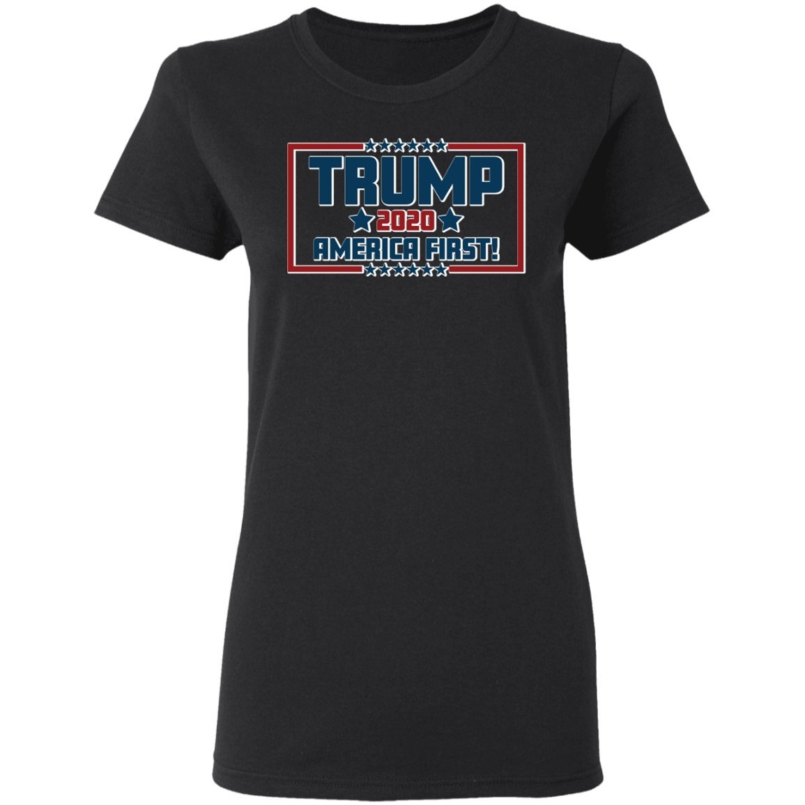 Trump 2020 Shadow Design Edition Ladies' T-Shirt - Alexecom.com