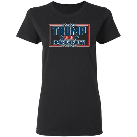 Image of Trump 2020 Shadow Design Edition Ladies' T-Shirt - Alexecom.com