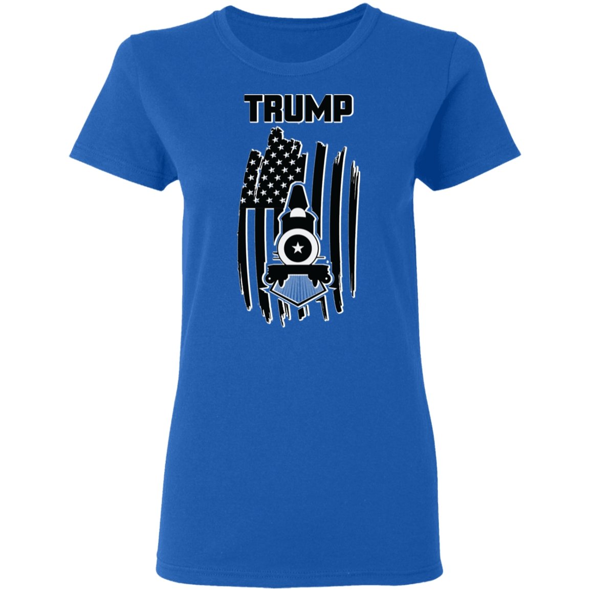 Trump 2020 Shadow Design Edition Ladies' T-Shirt - Alexecom.com