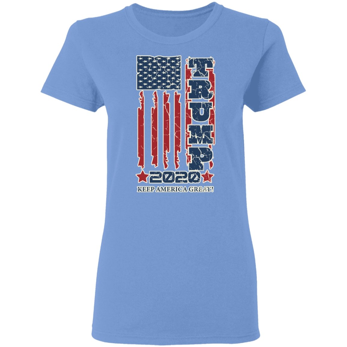 Trump 2020 Shadow Design Edition Ladies' T-Shirt - Alexecom.com
