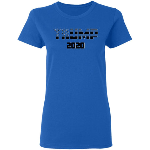 Image of Trump 2020 Shadow Design Edition Ladies' T-Shirt - Alexecom.com