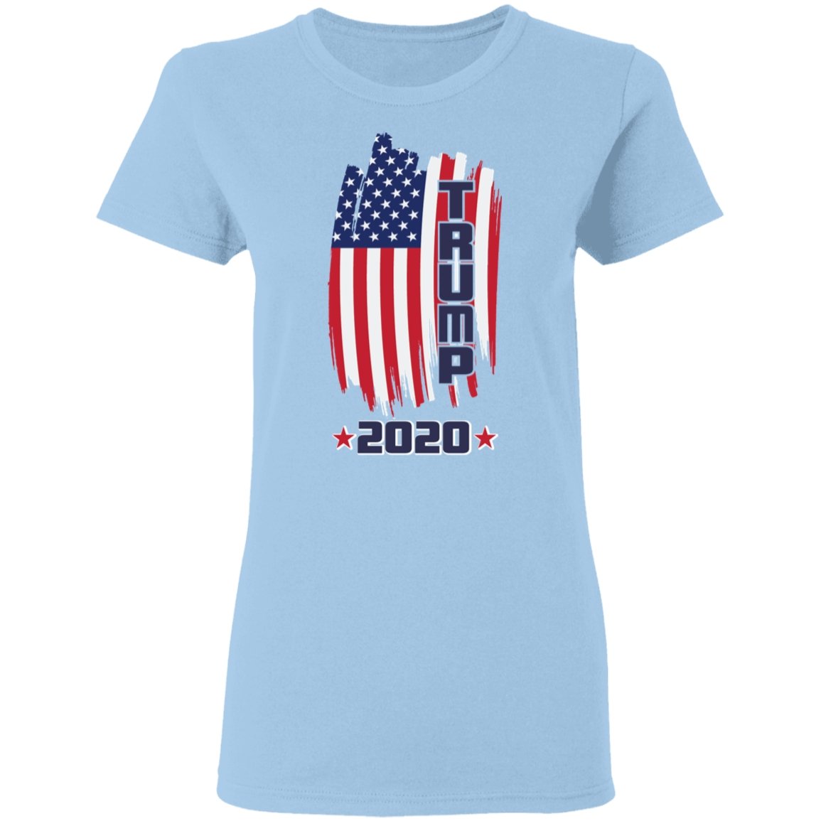 Trump 2020 Shadow Design Edition Ladies' T-Shirt - Alexecom.com