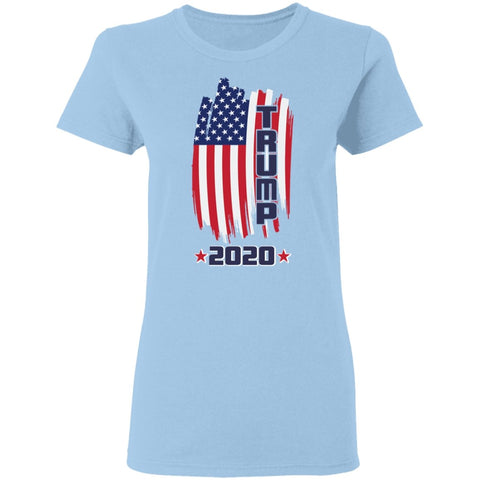 Image of Trump 2020 Shadow Design Edition Ladies' T-Shirt - Alexecom.com