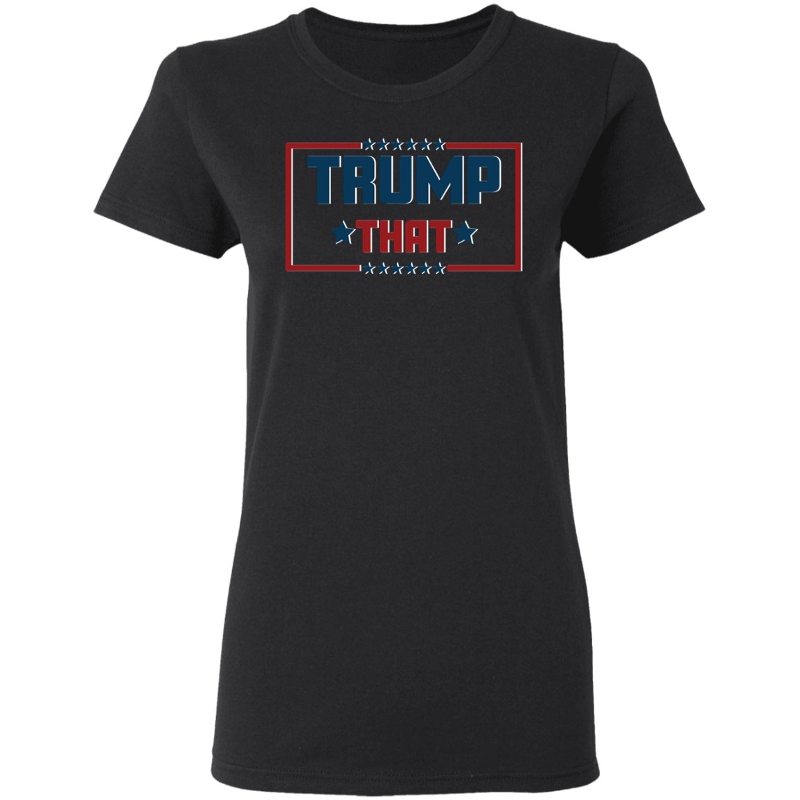 Trump 2020 Shadow Design Edition Ladies' T-Shirt - Alexecom.com
