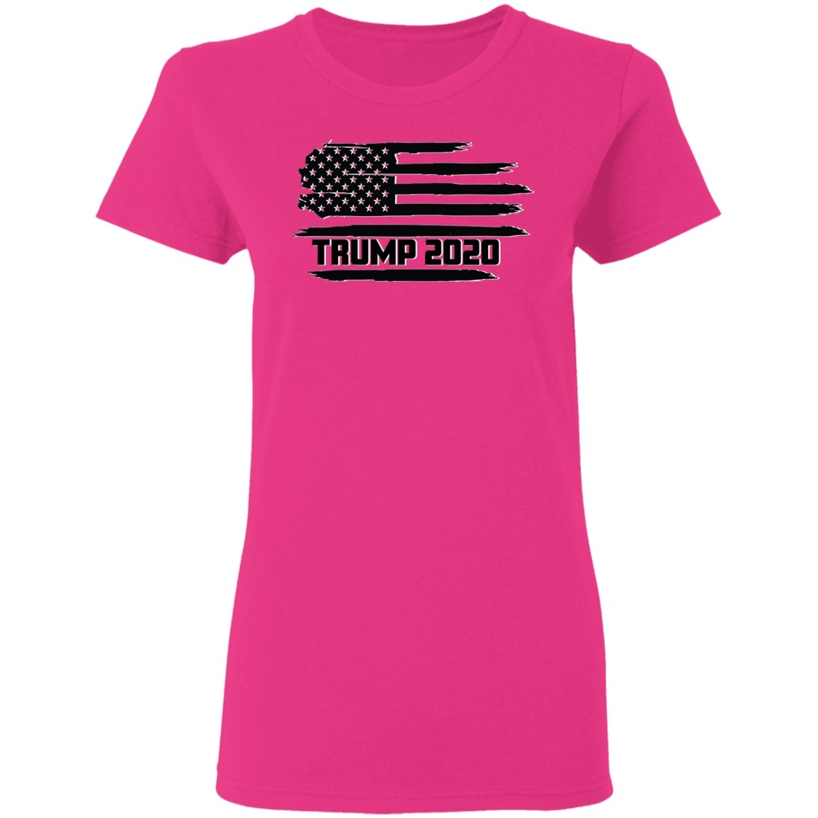 Trump 2020 Shadow Design Edition Ladies' T-Shirt - Alexecom.com