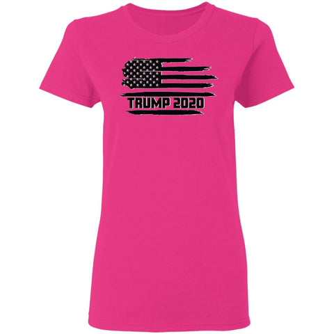 Image of Trump 2020 Shadow Design Edition Ladies' T-Shirt - Alexecom.com