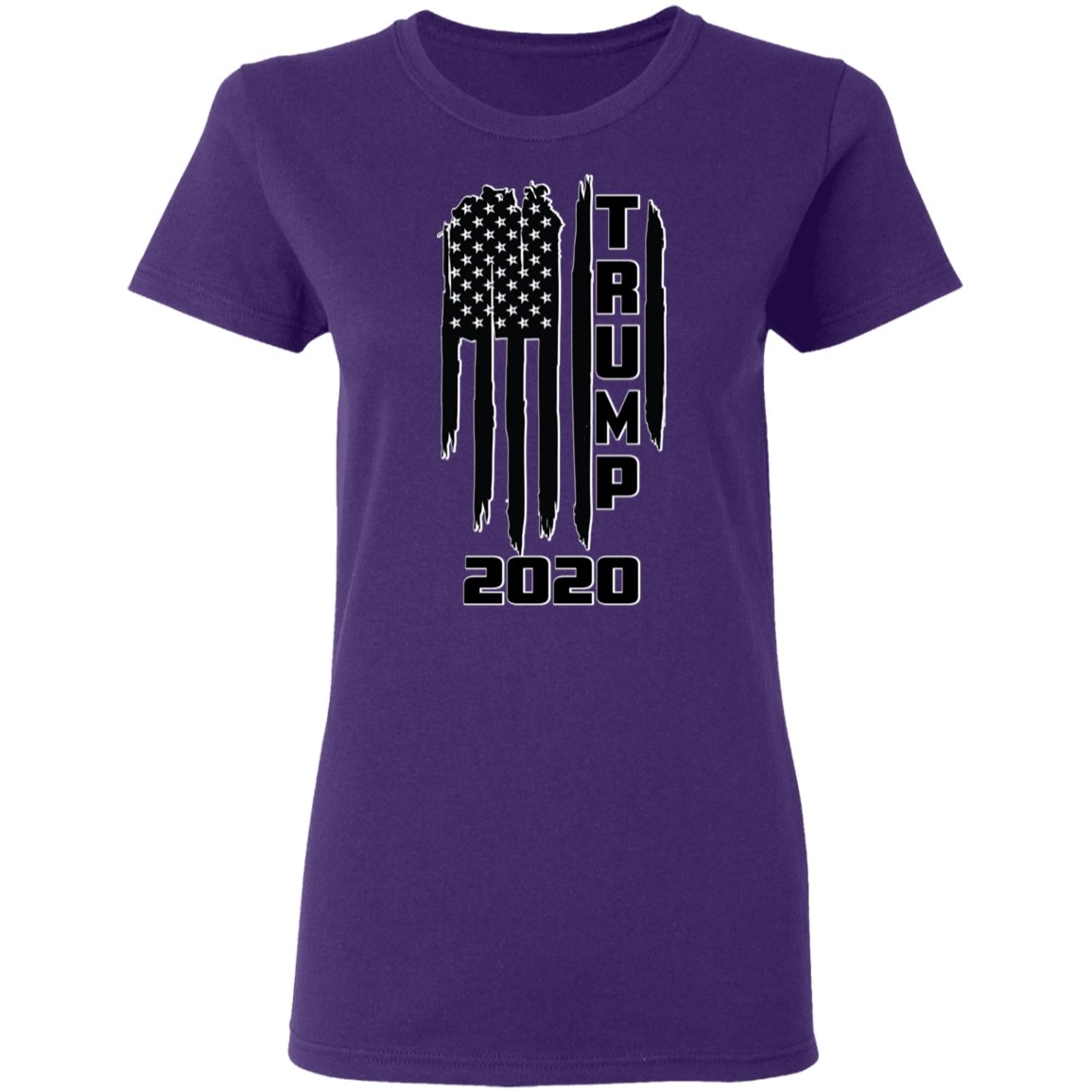 Trump 2020 Shadow Design Edition Ladies' T-Shirt - Alexecom.com