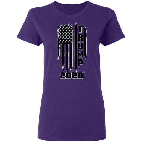Image of Trump 2020 Shadow Design Edition Ladies' T-Shirt - Alexecom.com